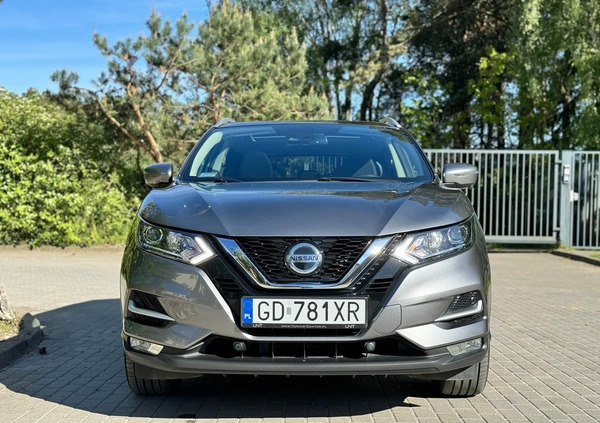 Nissan Qashqai cena 86000 przebieg: 63851, rok produkcji 2021 z Gdańsk małe 106